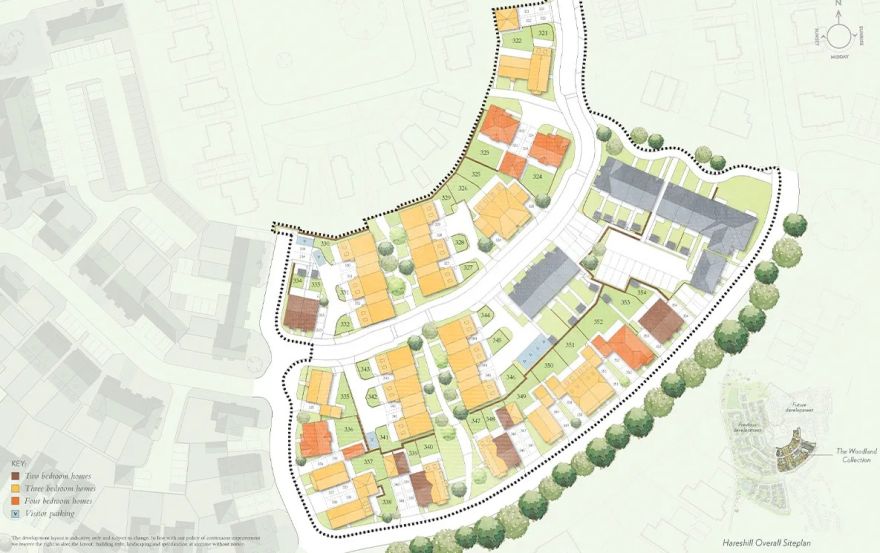 Site plan – Hareshill