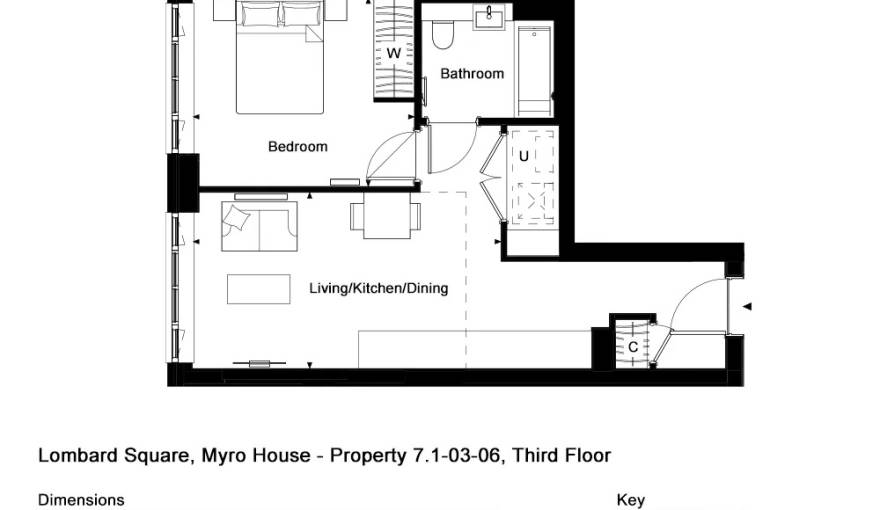 Plans Lombard Square