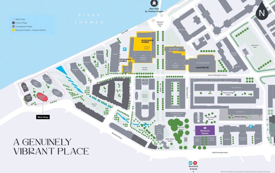 Site plan – Seafarers Wharf