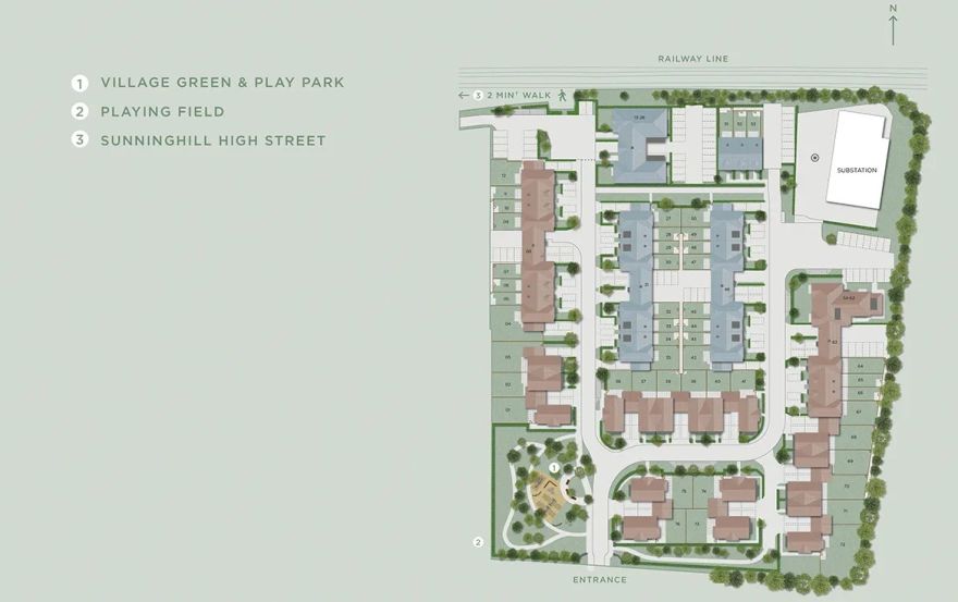 Site plan – Sunninghill Square