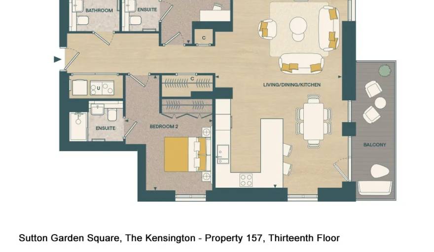Plans Sutton Garden Square