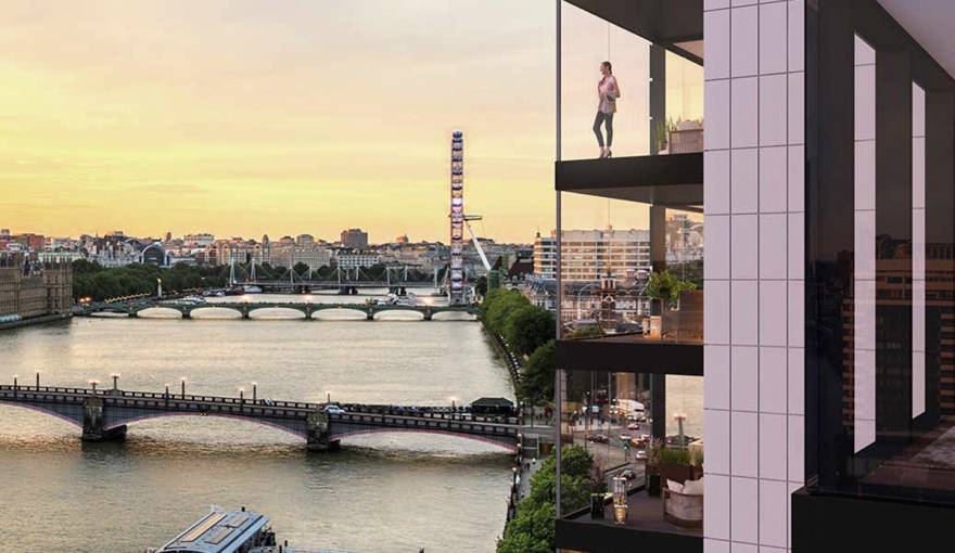 The Dumont Apartments in Vauxhall, SE1 London