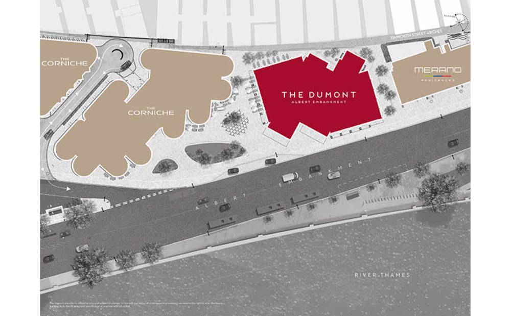 Site plan The Dumont#