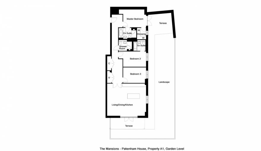 Plans The Mansions (Wimbledon Hill Park)