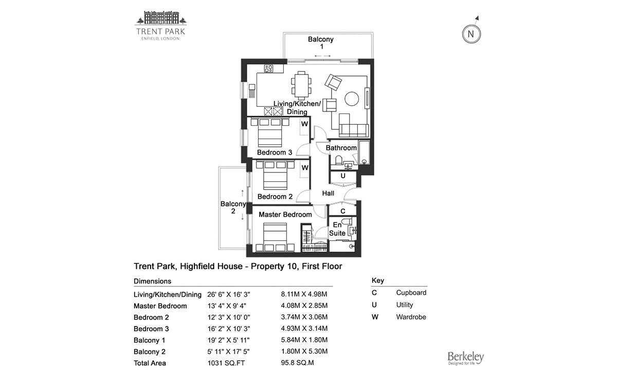 Trent Park London Apartments for sale 1newhomes