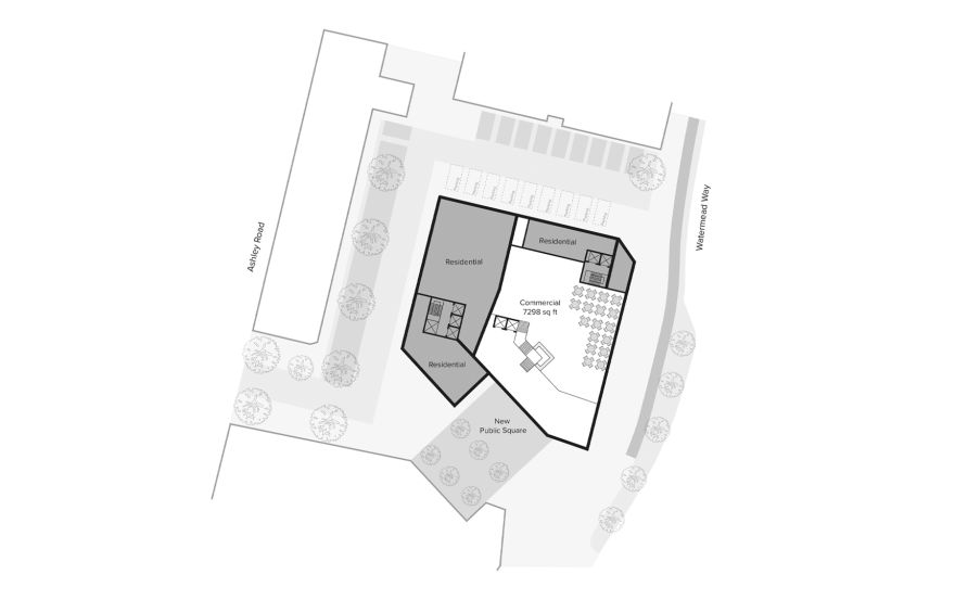 Site plan – Two Berol Yard