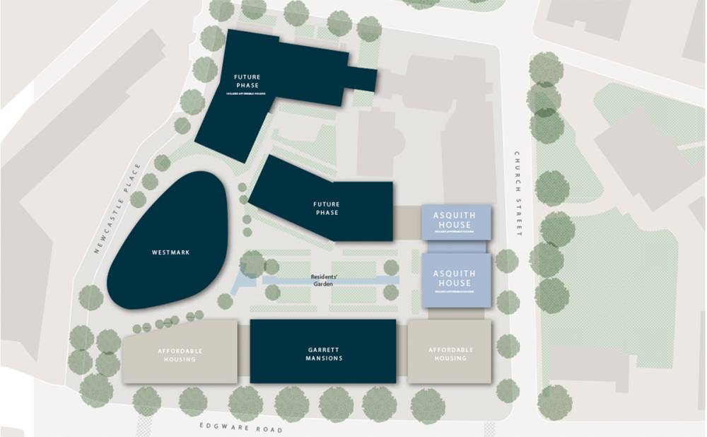 Site plan West End Gate#