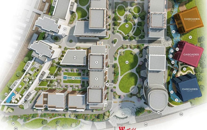 Site plan – White City Living