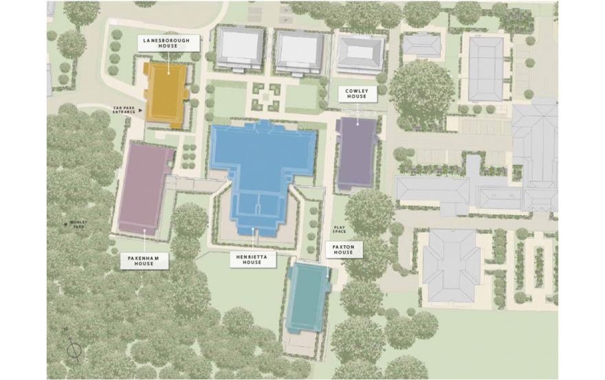 Site plan – Wimbledon Hill Park