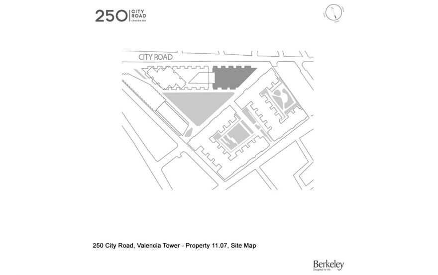 Site plan – 250 City Road