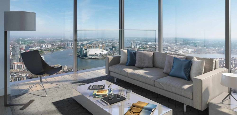 Interior design – South Quay Plaza#