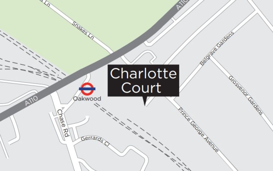 Site plan – Charlotte Court