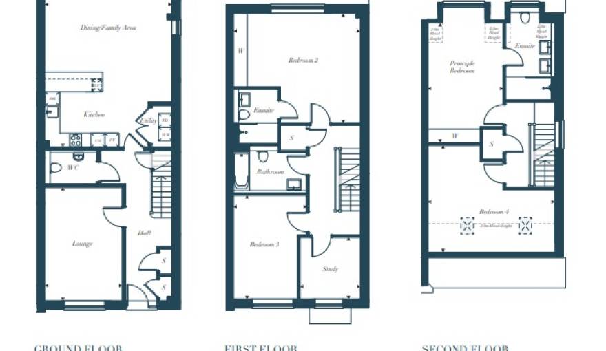 Plans Ridgemount Gardens