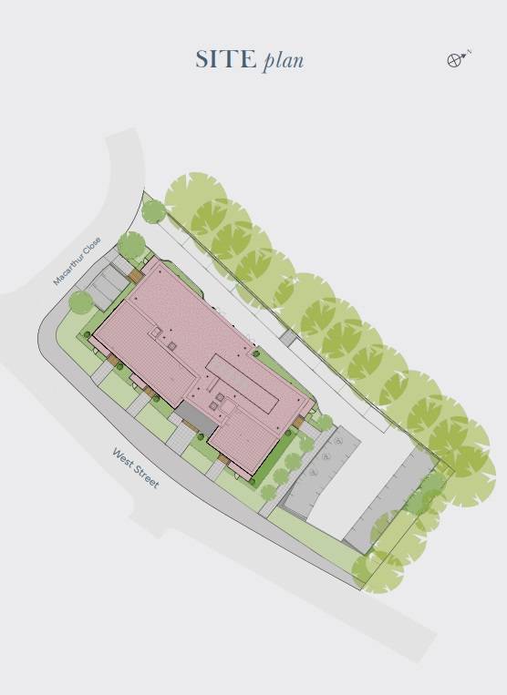 Site plan Riverside West#