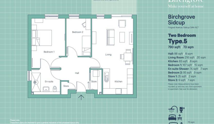 Plans Queensgate Apartments
