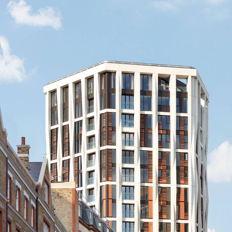Gallery Parker Tower (Hexagon Apartments)#