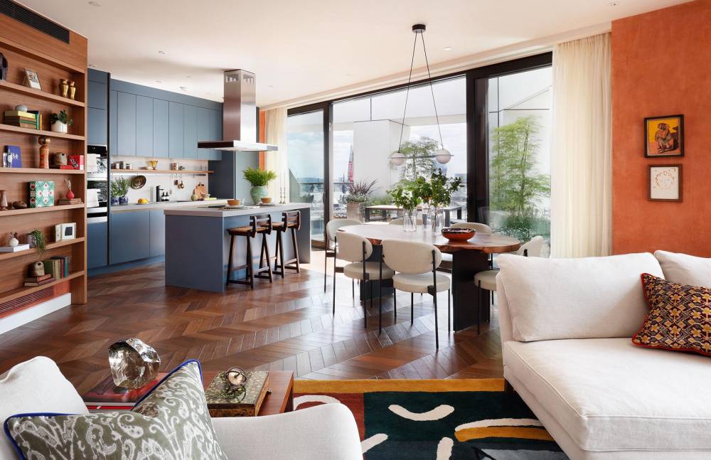 Interior design – Parker Tower (Hexagon Apartments)#