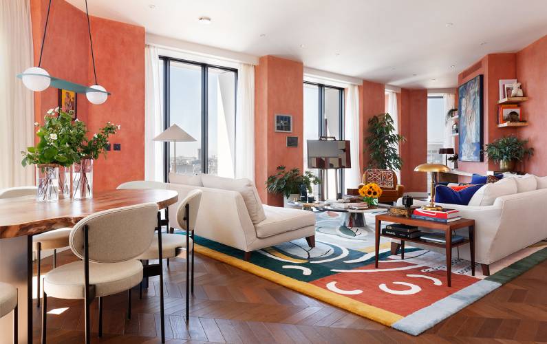Interior design – Hexagon Apartments