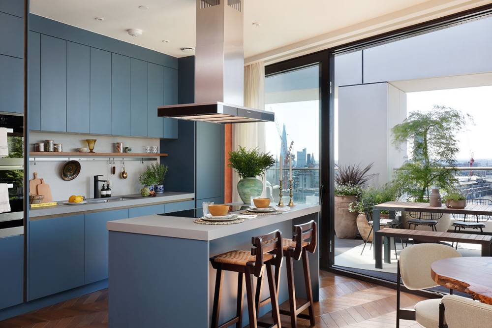 Interior design – Parker Tower (Hexagon Apartments)#