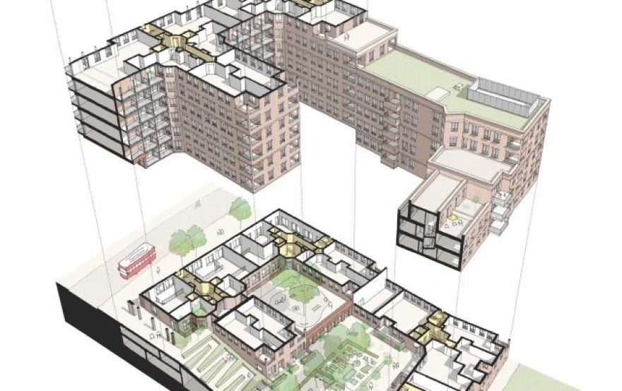 Site plan – Cecil Avenue