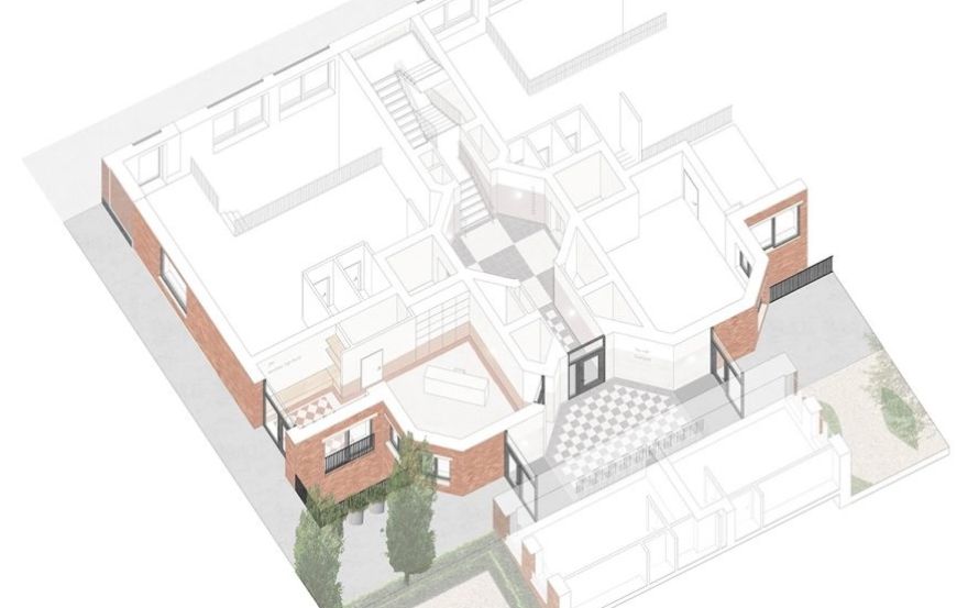 Site plan – Cecil Avenue