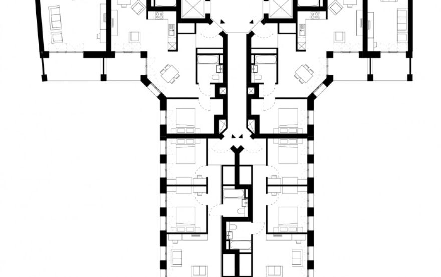 Site plan – Cecil Avenue