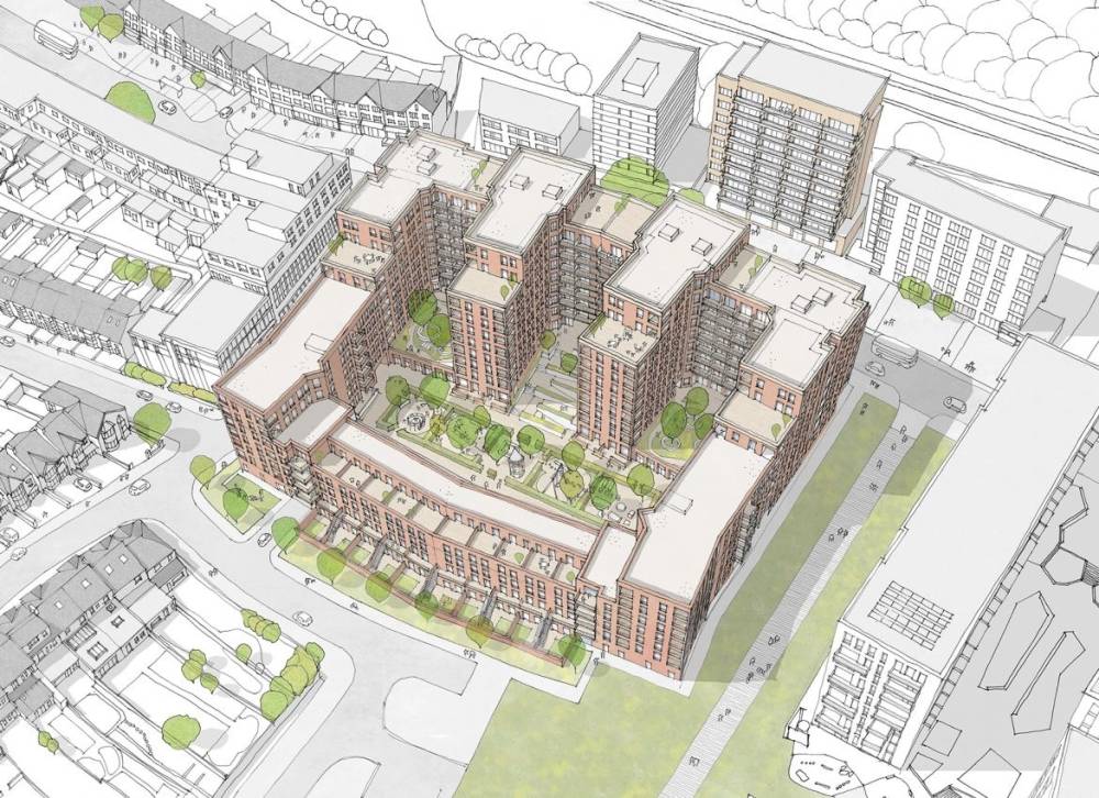 Site plan Cecil Avenue#