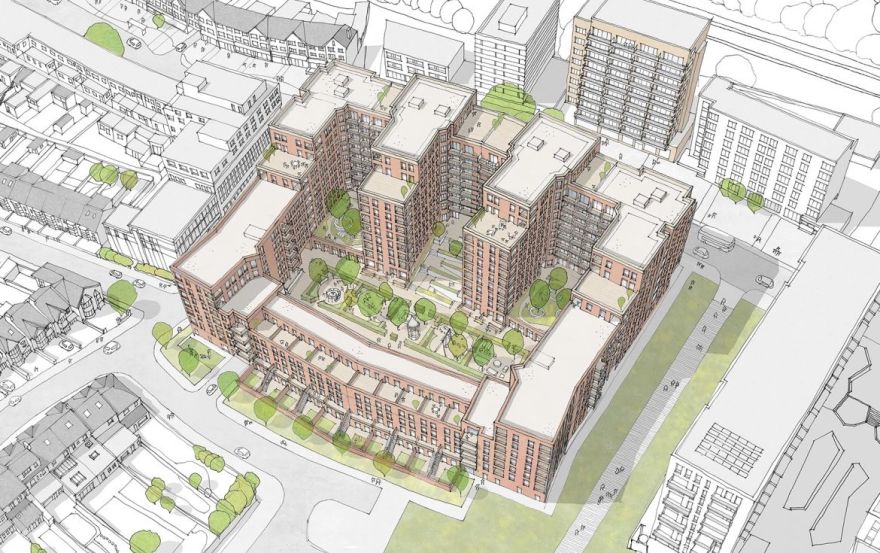 Site plan – Cecil Avenue