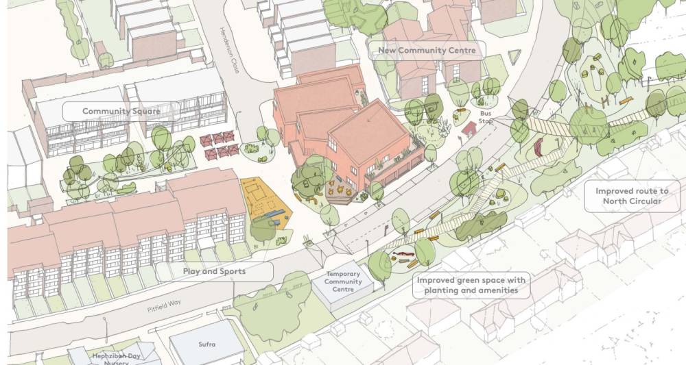 Site plan St Raphael's Estate#
