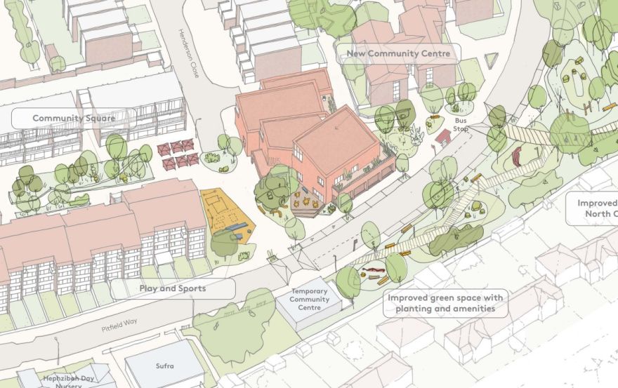 Site plan – St Raphael's Estate