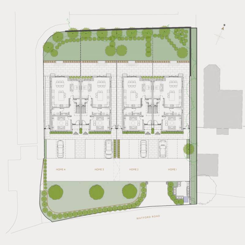 Site plan Ivy Grove#