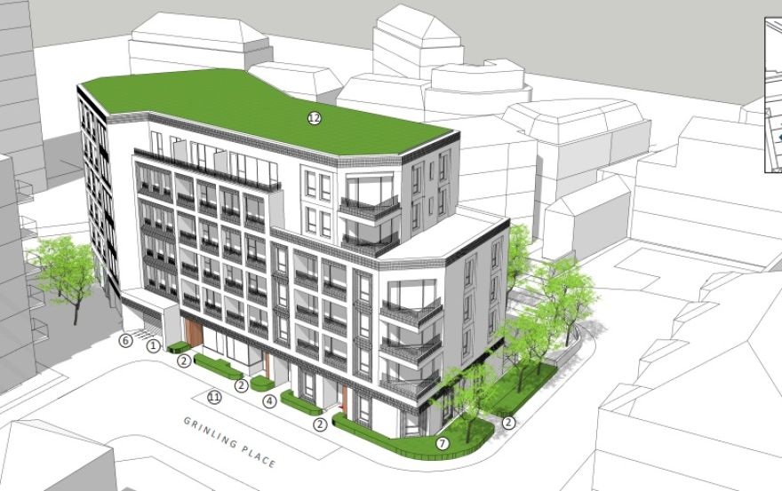 Site plan – Grinling Place