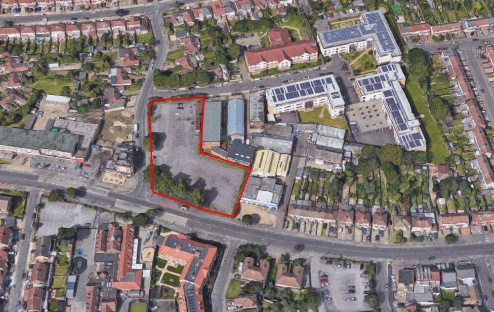Site plan London Road#
