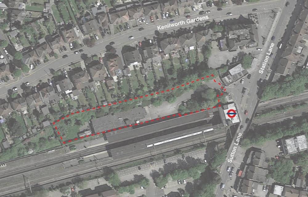 Site plan Station Lane#