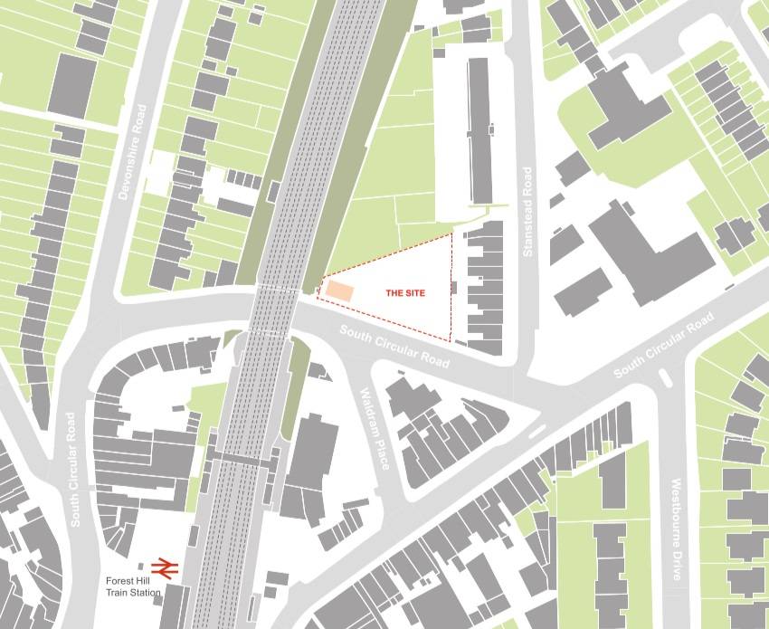 Site plan Waldram Crescent#