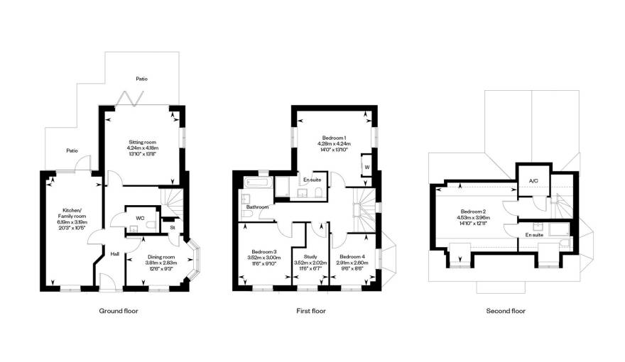 Plans Langley Court