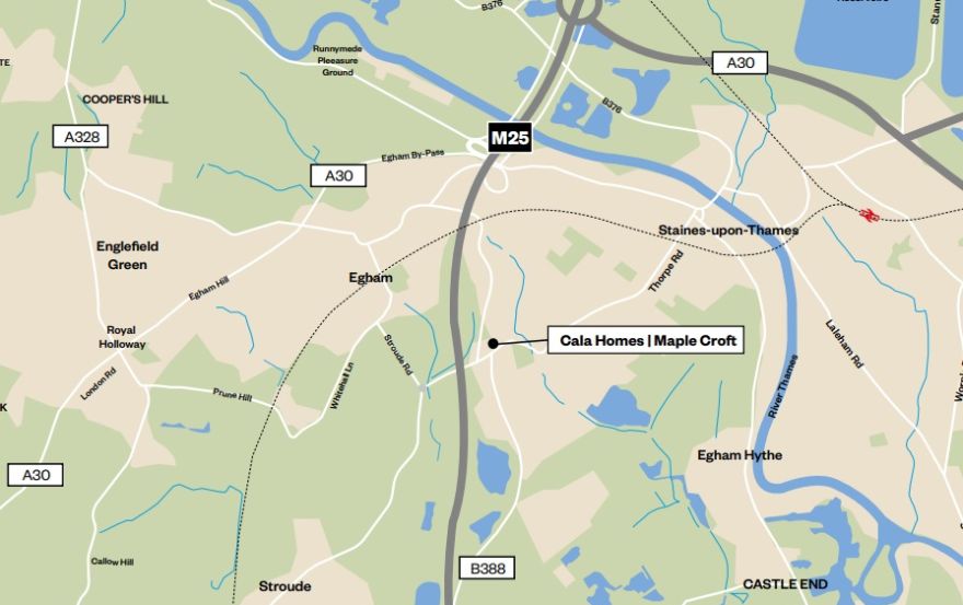 Site plan – Maple Croft