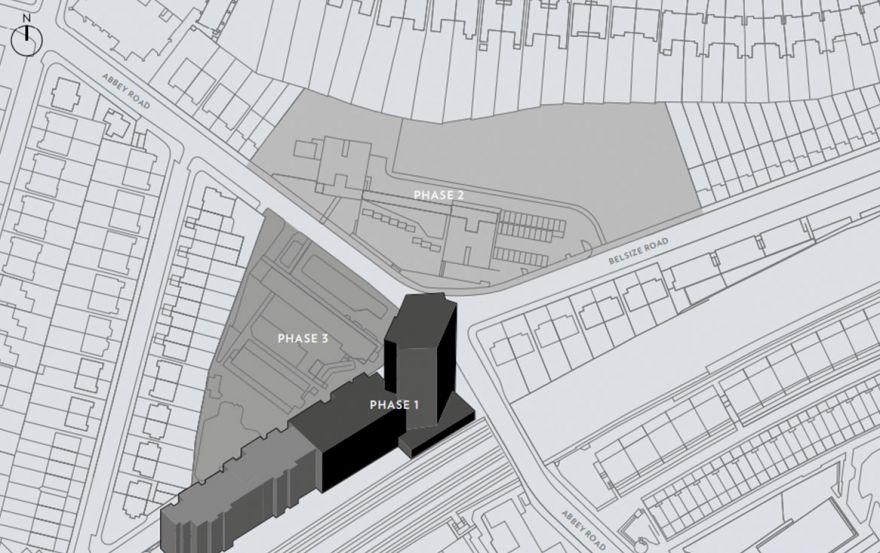 Site plan – Abbey Road Cross