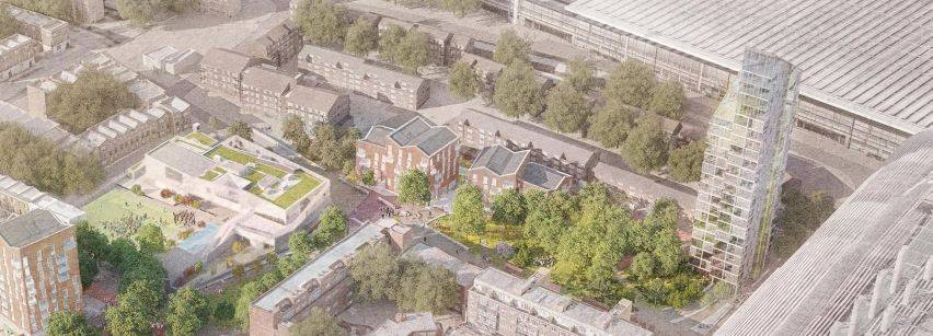 Site plan Central Somers Town Plots 5 and 6#