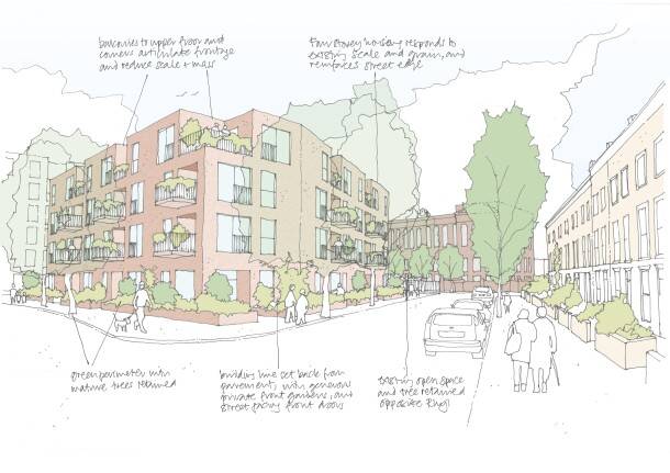 Site plan West Kentish Road Estate#