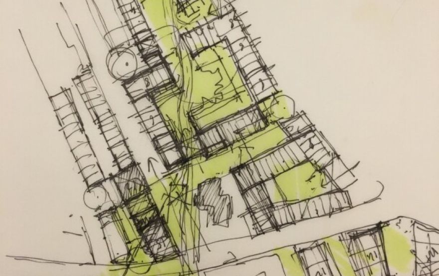 Site plan – West Kentish Road Estate