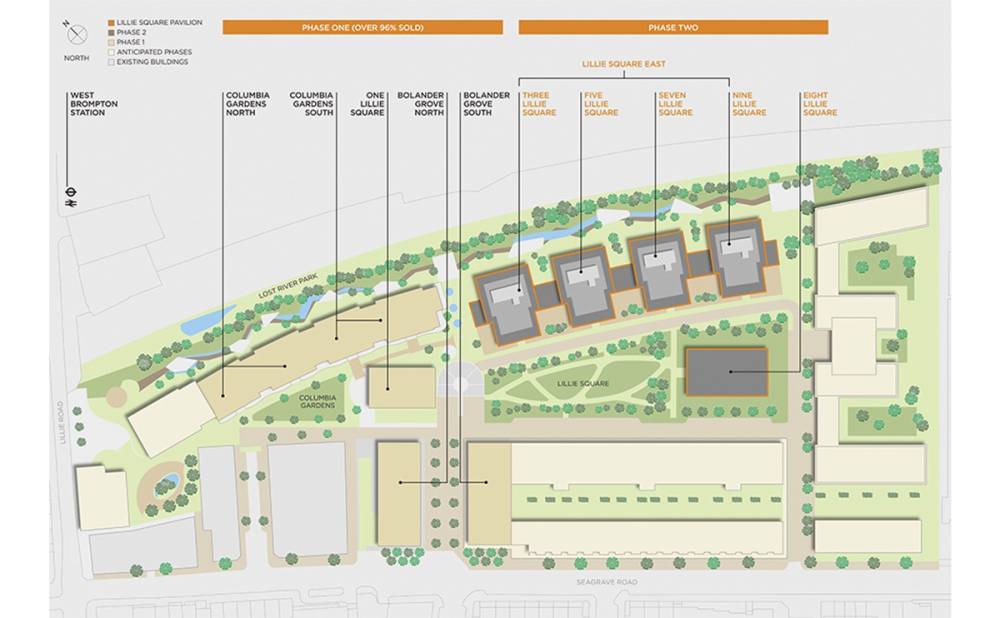 Site plan Lillie Square#