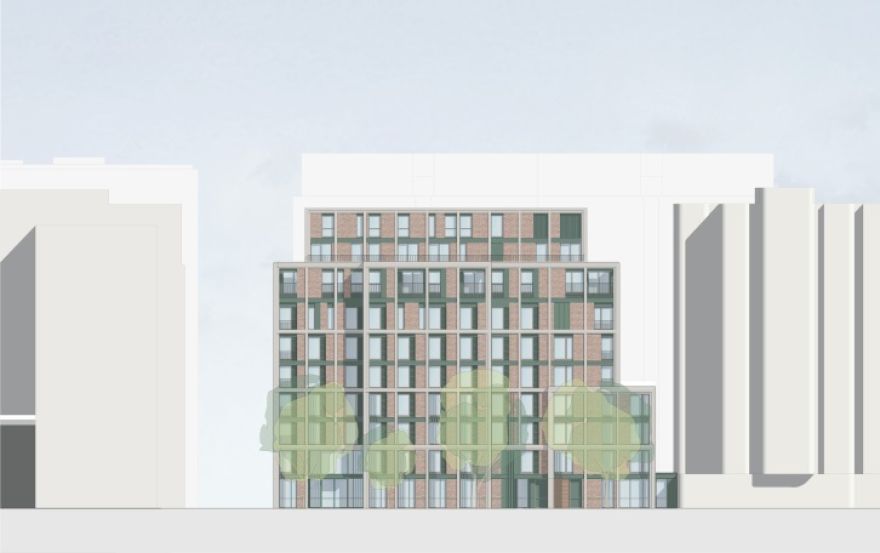 Site plan – Oak Tree House