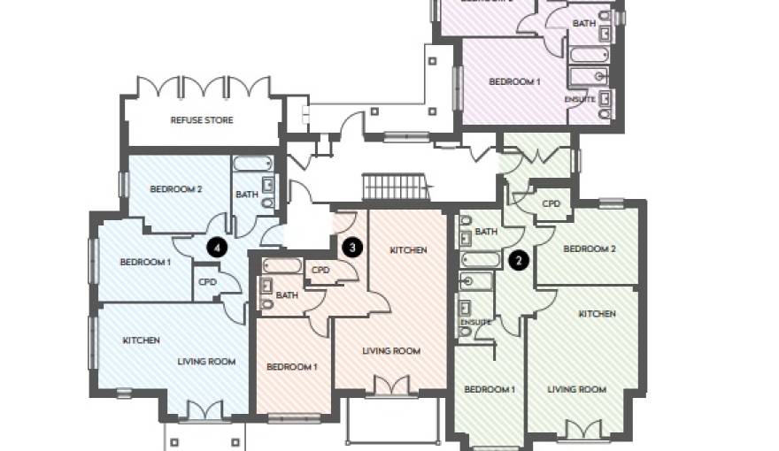 Plans Melville Mews