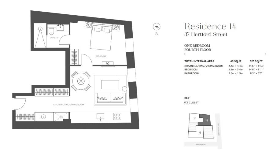 Plans 36 & 37 Hertford Street Residences
