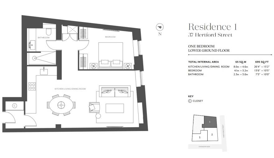 Plans 36 & 37 Hertford Street Residences