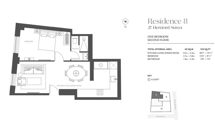 Plans 36 & 37 Hertford Street Residences