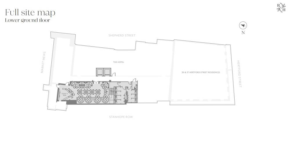 Site plan 36 & 37 Hertford Street Residences#