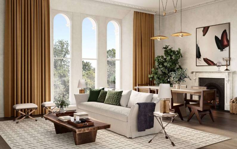 Interior design – No. 18 Porchester Gardens
