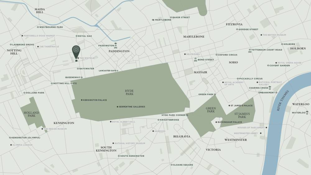 Site plan No. 18 Porchester Gardens#